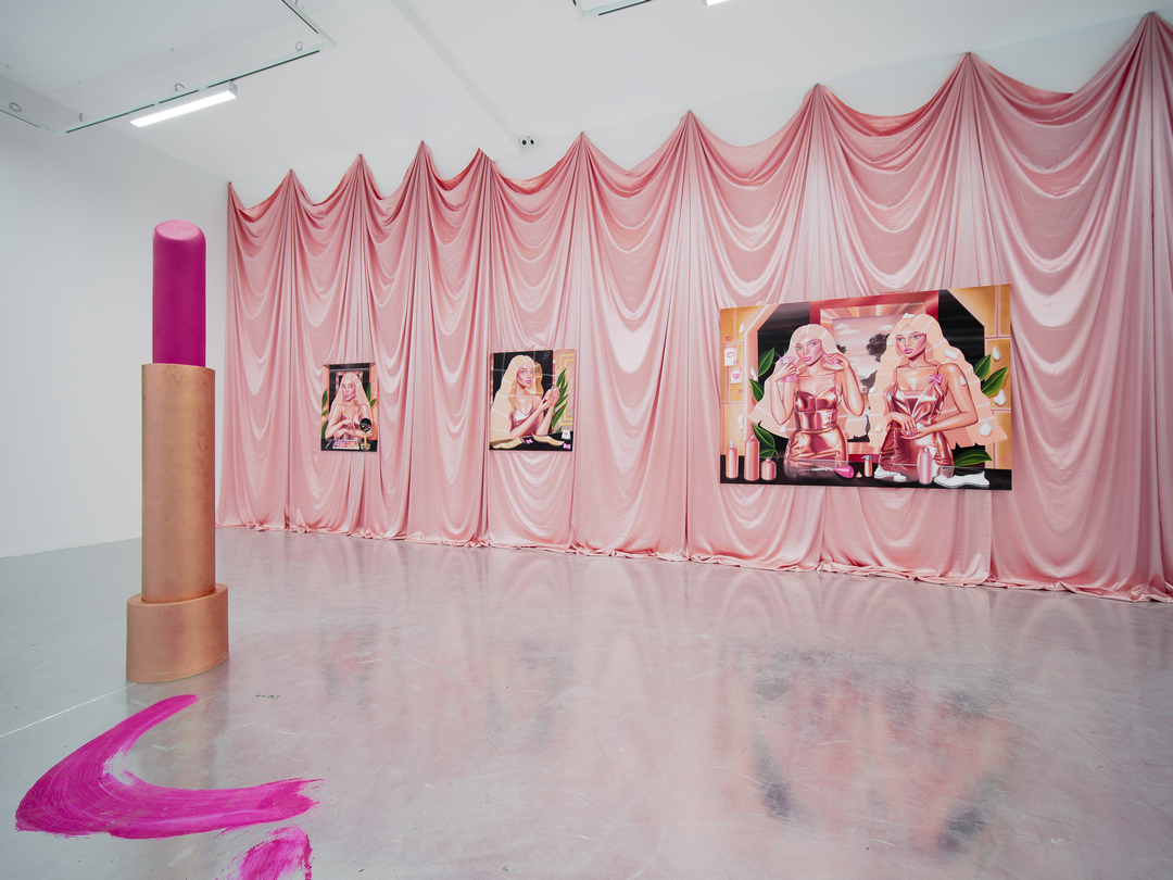  ioana baltan, glossy painting, beauty, cartoon, art