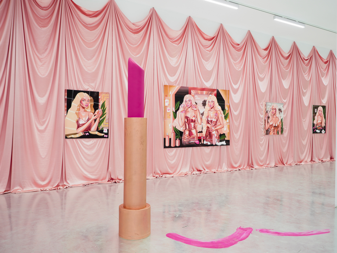  ioana baltan, glossy painting, beauty, cartoon, art