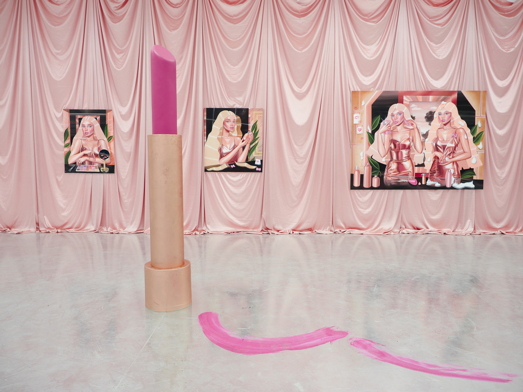 ioana baltan, glossy painting, beauty, cartoon, art